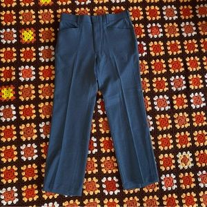 Vintage 70s Levis Action Slacks size 34x30. Tags still attached
